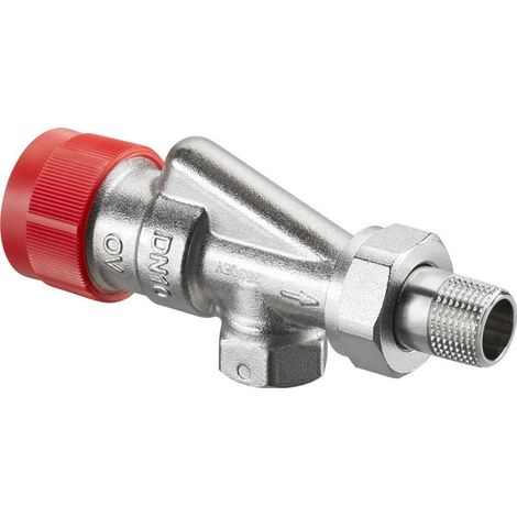 OVENTROP Valvola termostatica AF assiale di mandata DN 15, Rp 1/2 x R 1/2, PN 10, 1180904