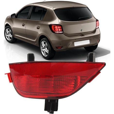 Nebelscheinwerfer, Nebelschlussleuchte, Seitennebelscheinwerfergehäuse mit Reflektor als Ersatz für Dacia Sandero MK2 MK3