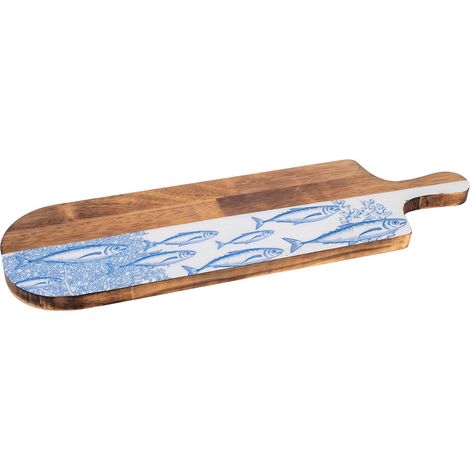Signes Grimalt Tabla Cocina Tabla De Cortar Peces Cajas Y Bandejas Azul 15x49x2cm 32859 (1/3)