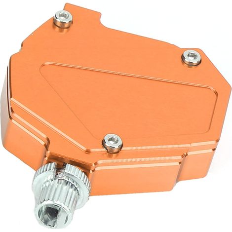 Économiseur d'embrayage, Boîte d'embrayage en Alliage 'aluminium, Modification Universelle, économiseur 'embrayage, de Frein pour Motos et VTT (ORANGE) (1/5)