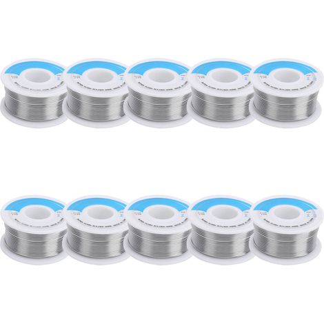 10 fils à souder 1,2mm 100g sans plomb pour électronique et soudure électrique (1/5)