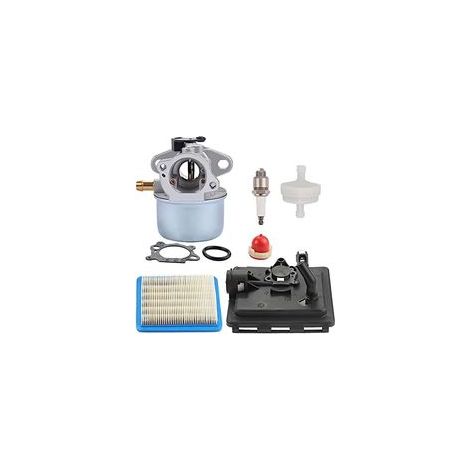 799868 Carburateur avec base de filtre à air 496116 795259 compatible avec moteurs de carburateur 124L02 124T02 124T05 124T07 (1/5)