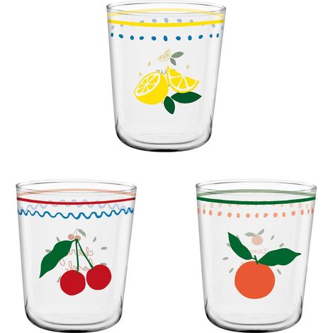Table Passion - Gobelet Fruit 31,5 cl (lot de 3)