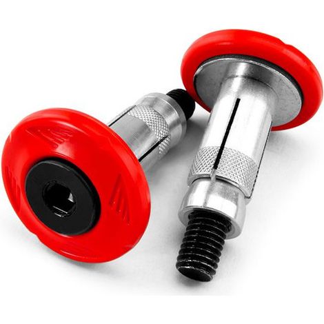 Embouts de guidon - Rouge