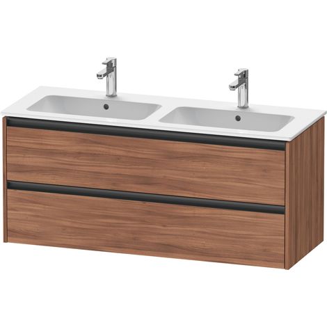 Duravit Ketho.2 bâti-support lavabo suspendu, 2 tiroirs,