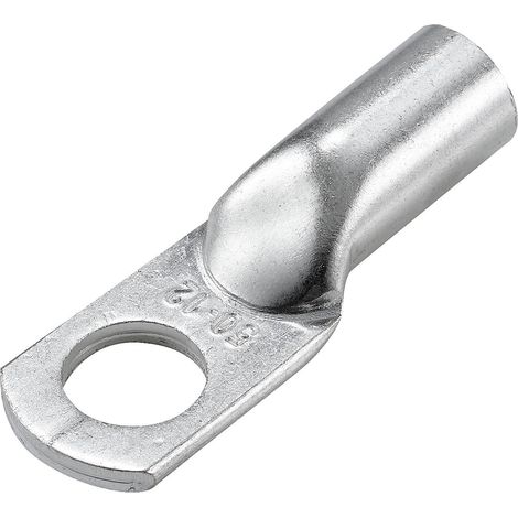 TRU COMPONENTS TC-12885880 Cosse de câble tubulaire 180 ° M12 50 mm² Ø du trou: 12 mm 1 pc(s) (1/2)