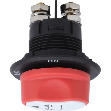 100A DC32V Batterietrennschalter mit Stromabschaltung für Auto, LKW, Wohnmobil, Boote (1/5)