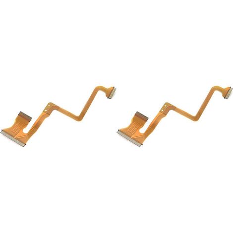 2 pièces LCD Flex câble pour JVC GZ-MS120 GZ-HM200 GZ-MS125 GZ-MS130 MS95 réparation Part (1/3)