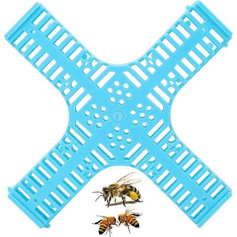 Cage Reine 2 Pièces en Plastique, Boîte Protectrice pour Abeilles, Outil Apiculteur, Protection Royale, Élevage Api (1/5)