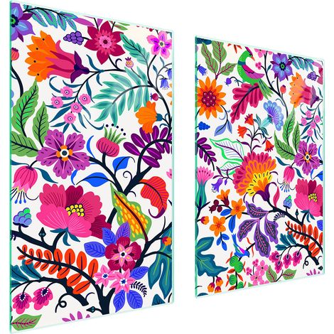 PLACA PROTECTORA DE VIDRIO PARA COCINA 65x52 FLORES (1/5)