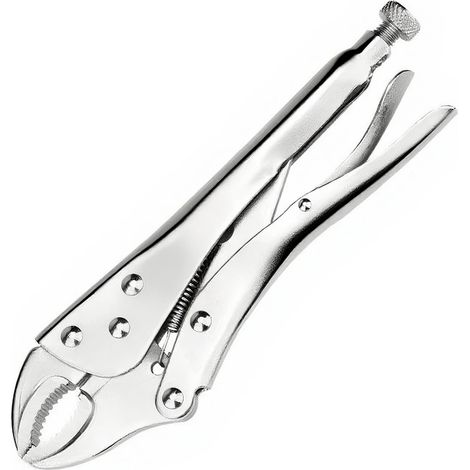 Pince Etau 180mm, Anti-Rouille, à Ressort, Opération à Une Main. (1/5)