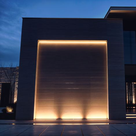 Linéaire Wallwasher LED 18W IP65 100cm 3000K Blanc chaud (1/5)