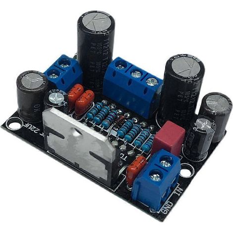 100-W-Mono-Verstärker TDA7294, fertige Lautsprecherplatine, HiFi-Audiomodul, gebrauchsfertige Leiterplatte, geringe Verzerrung, duales Netzteil. (1/5)