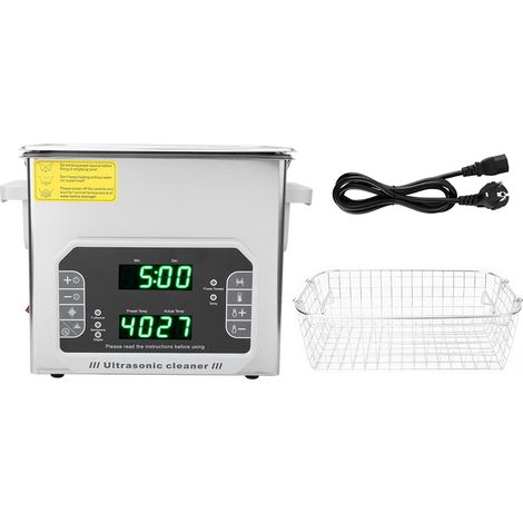 Nettoyeur ultrasonique multifonction 4,5L à écran tactile DK-450PF pour bijoux, lunettes, montres (220-240V, prise UE) (1/5)
