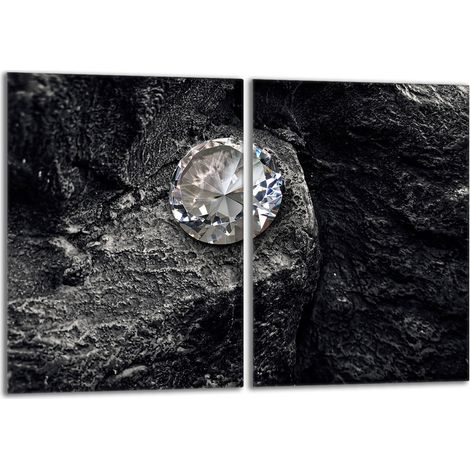Placa protectora de vidrio para estufa 2x40x52 Diamante (1/5)