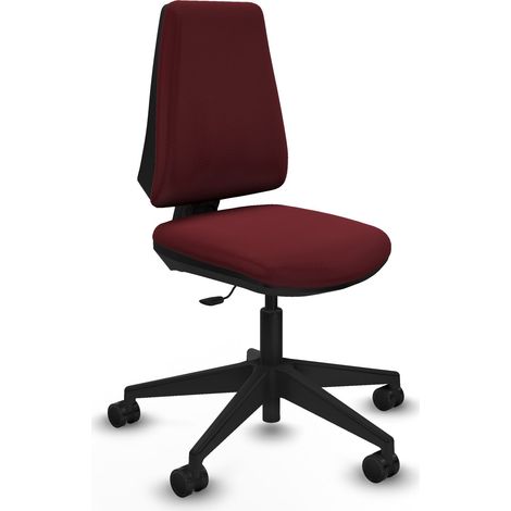 Silla de Oficina Piqueras y Crespo B00066N Granate