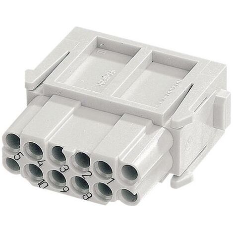 HARTING 09140123101 Insert femelle Han® DD-Modul 12 + PE à sertir 1 pc(s) (1/5)