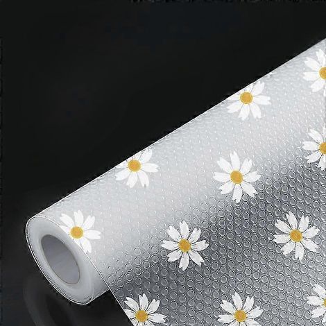 Protection imperméable et anti-poussière pour placards de cuisine - Tapis antidérapant et résistant à l'humidité pour tiroirs et réfrigérateurs (1/5)