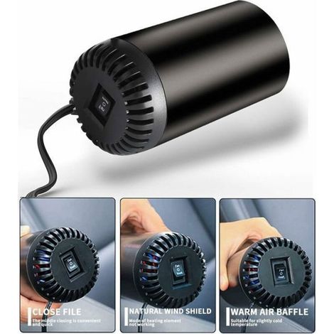 Chauffage Dappoint - 12 V - Pour SUV Et Camping-Car - Désembuage Rapide - Support Rotatif 360° - 1 Pièce (1/4)