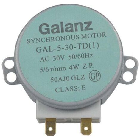 Green Mobility-Moteur synchrone de plateau tournant GAL-5-30-TD 30 V 4 W pour accessoires micro-ondes Galan.z (1/4)