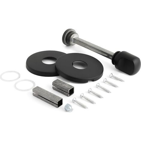 MULETILLA DESBLOQUEO ZAMAK Ø50x5mm ACABADO NEGRO, LATON, CROMO, BLANCO, ANTRACITA (1/3)