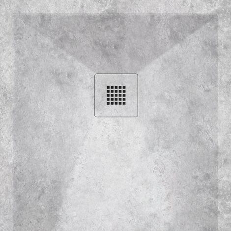 Plato de ducha resina DEKOR CEMENTO 70x130 cm (1/5)