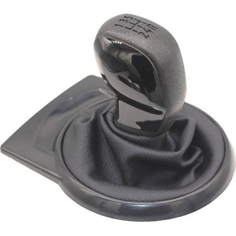 Compatible avec le pommeau de levier de vitesses Peugeot C4, son cache-poussière et ses accessoires de modification intégrés. Cadre noir, boule noire, boîte de vitesses manuelle, un jeu. Design épuré.