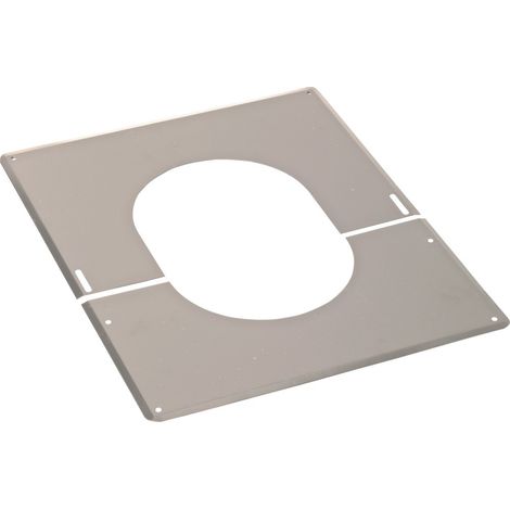 Plaque de finition 30° A 45° inox 80/130 TOLERIE EMAILLERIE NANTAISE 482313