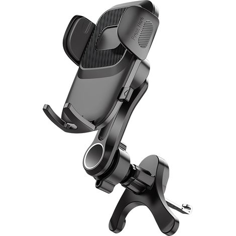 Support Téléphone Voiture,Base réglable et rotative à 360 degrés, Sortie d'air Porte Telephone Voiture pour Tous Smartphones de 4 à 7’’ (1/5)