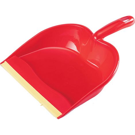 PALETTA PER IMMONDIZIA EXTRA CON GOMMINO- BRONZO- 24,0 pz