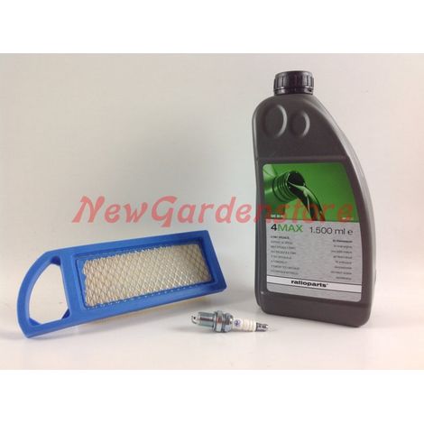 Kit manutenzione tagliando trattorino tagliaerba motore BRIGGS&STRATTON 15 18 HP