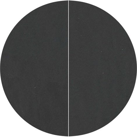 Maison Exclusive - Telo per Fondo Piscina Ø 244 cm (1 mm) Rotondo Nero (1/5)