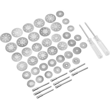 Ensemble de 50 disques de coupe diamantés pour meuleuse rotative Dremel (1/5)