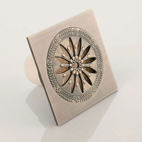 Drain De Douche - Siphon Anti-Odeur - 10 x 10 cm - Acier Inoxydable 304 - Installation Réglable - 1 Pièce (1/4)