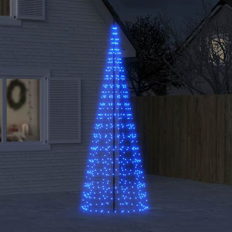 LED-Weihnachtsbaum 550 LEDs Blau 300 cm