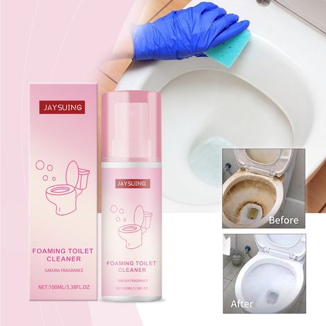 WC-Reiniger, Bad-WC-Reiniger, Geruchsneutralisierer, Kalkentferner, WC-Lufterfrischer für den Haushalt – 100 ml -- DE (1/5)