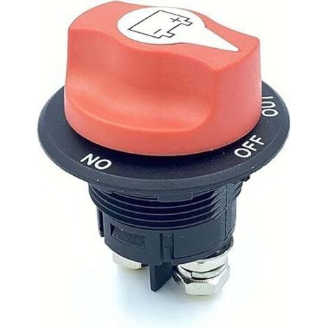 Interruttore automatico per batteria auto, interruttore di isolamento batteria, interruzione/arresto 100A, interruttore di isolamento batteria (1/4)