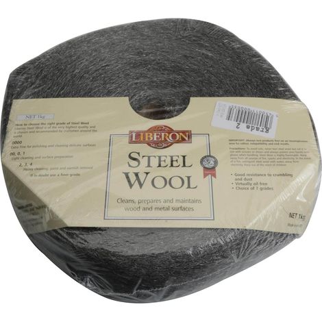 Liberon Steel Wire Wool - Grade 2 - 1 kg