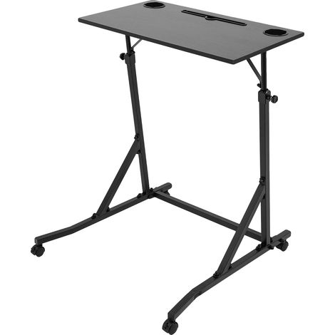 Mesa de entrenamiento para bicicleta ajustable, diseño ergonómico, funciones de movilidad, color negro. (1/2)