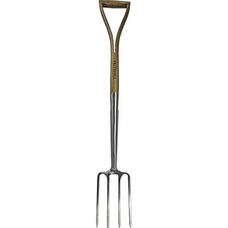 Faithfull RI11-VRSSBFWSYD Prestige Stainless Steel Border Fork Ash Handle FAIPRESBFSS