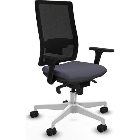 Piqueras y Crespo Ergonomischer Bürostuhl 24H Dunkelgrau
