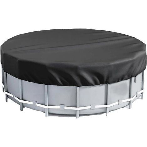 Étanche pliant rond Pool cache pour Inground Pools, Dustproof Insect extérieur Swimming Pool protection poussière cache (1/5)