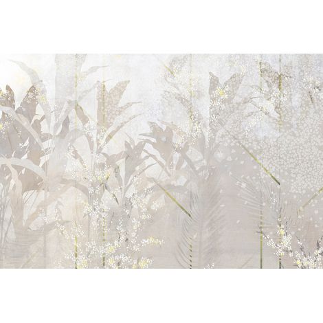 Papier peint panoramique - Plantes Abstrait - 130 cm x 87 cm (1/2)