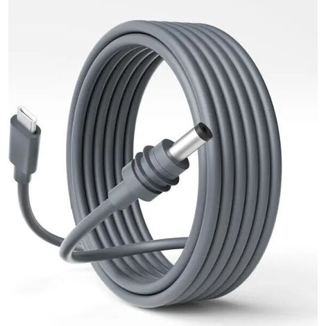 Starlink Mini USB-C auf DC-Stromkabel, 3 m, 100 W, USB Typ C auf DC-Kabel für Starlink Mini, 18 AWG, wasserdicht und robust, kompatibel mit PD-Ladegeräten ab 100 W, Powerbanks und Netzteilen