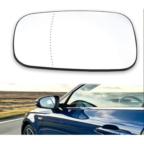 7701054752 Verre de Rétroviseur Chauffant pour Clio 3 Megane 2 Scenic 2 Glace De Rétroviseur Latéral Grand Champ Aspérique (Gauche ou Droit) (1/5)
