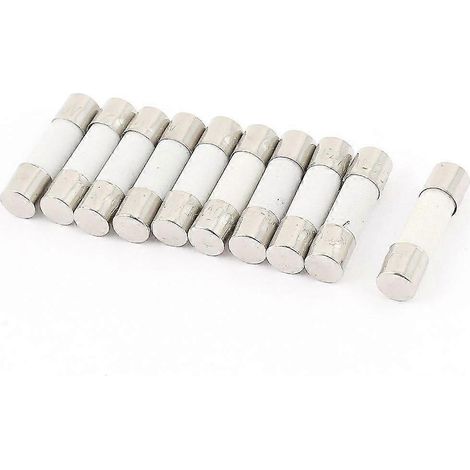 Fusible temporisé 250 V 5 A, tube céramique T5A, 10,5 x 20 mm (1/5)