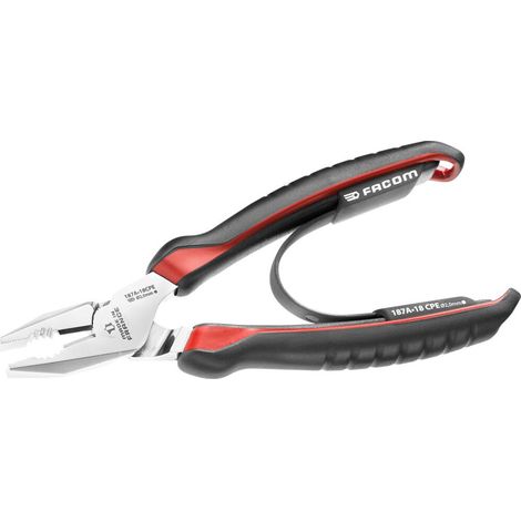 Facom 187A.18CPEPB pinza universal negra 180 mm (1/3)