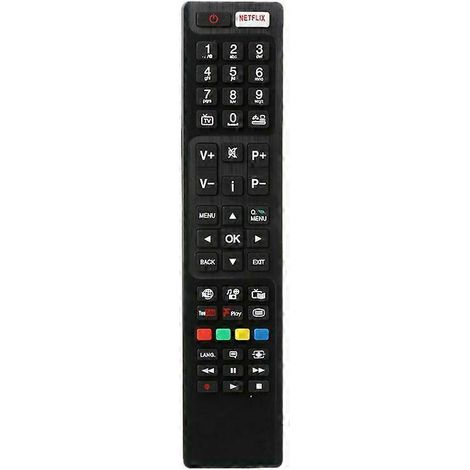 Télécommande RC4848F pour téléviseur LCD Hitachi Bush Techwood 55HK6T74U 48HB6T72U (1/2)