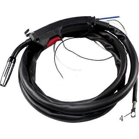 Accessoires pour machines et équipements de soudage MIG 2024 : Torche de soudage Binzel 14Ak pour équipements de soudage MIG (1/5)