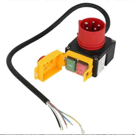 Interruptor combinado de 380 V con función de parada de emergencia, apto para unidades KOA7. (1/4)